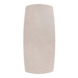 Saluti, table ovale 240 x 110 cm. - 4 pieds - steelbrown - Light sand