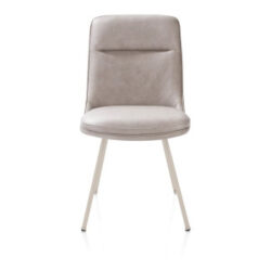 Mateo, chaise - 4-pieds - crème - Pala - Gris clair