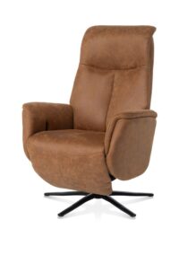 Nocara, fauteuil relax manuel - tissu Oregon - Desert