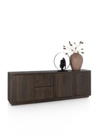 Gijon, buffet 240 cm - 3-portes + 2-tiroirs + plinthe - Image 2