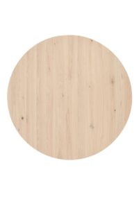 Caletta, bartafel rond 150 cm. - eiken blad - centrale teenpoot cr&egrave;me - Natural - Afbeelding 2