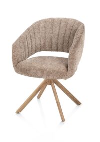 Isla, armstoel - draaibaar - eikenhout look - Afbeelding 2