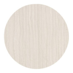 Caletta, table rond 150 cm. - plateau en HPL Primo Laminato - pied central steelbrown - Travertin