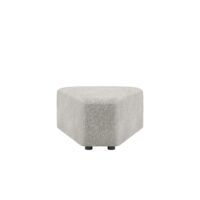 Olvera, pouf triangle - pour entre 2 éléments