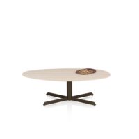 Nuoro, Table basse 120 x 60 cm, Primo Laminato (HPL) - Travertin - Image 3