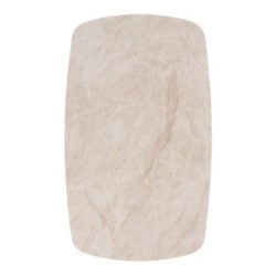 Lattina, Table &agrave; rallonge 170 (+ 2 x 40 cm.) x 100 cm. - Marble creme