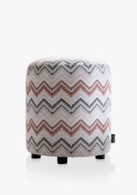 BeautiQ - Lush pouf - ronde 42 cm - Cuivre