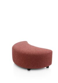 Cervos, pouf pour grande fauteuil pivotant