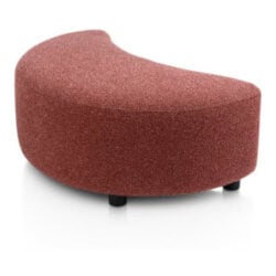 Cervos, poef/hocker bij fauteuil draaibaar groot