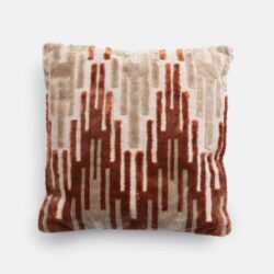 Glow kussen 45x45cm - Koper