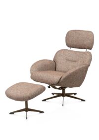 Stresa, pouf - steelbrown - Image 2