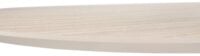 Caletta, table ovale 270 x 110 cm. - plateau en HPL Primo Laminato - pied central en croix noir - Travertin - Image 3