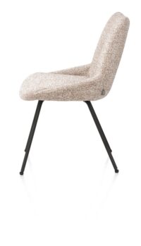 Mats, chaise - 4 pieds - rough off black - Luton - Cuivre - Image 3