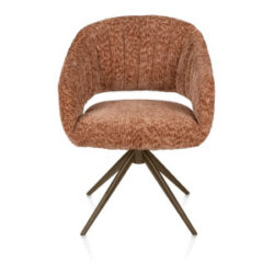 Isla, chaise à accoudoirs - pivotant avec fonction relax