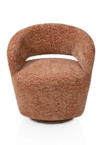 Nelzo, fauteuil pivotant - tissu Valencia - Image 2