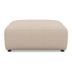 Murcia, pouf - tissu Enzo - Champagne
