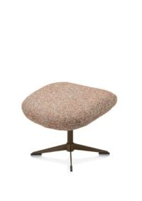 Stresa, pouf - steelbrown