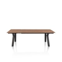 Trapani, uitschuiftafel 180 (+ 60) x 100 cm